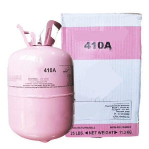High Quality R410a Refrigerant Gas 11.3kg/25lbs Cylinders OEM/ODM Customizable