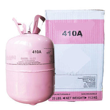 High Quality R410a Refrigerant Gas 11.3kg/25lbs Cylinders OEM/ODM Customizable