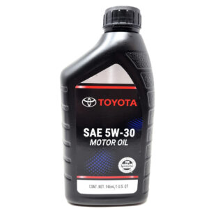 Toyota Genuine Premium Grade Fully Synthetic 5W-30 Tin Black