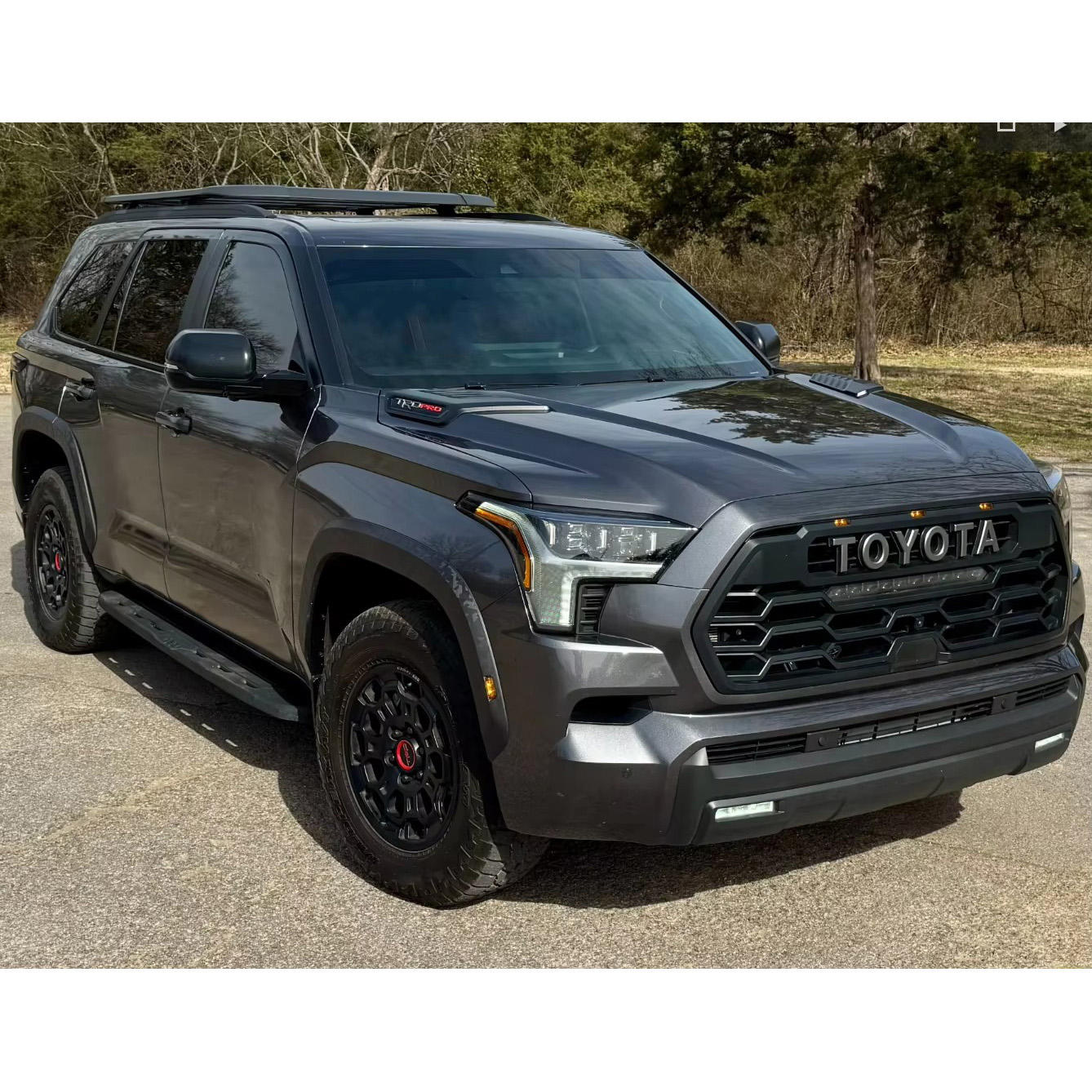 Pre-Owned 2024 for Sequoia TRD Pro Turbo Dark Interior Panoramic Roof Left Hand Drive (LHD) High Quality Used Car for Sale