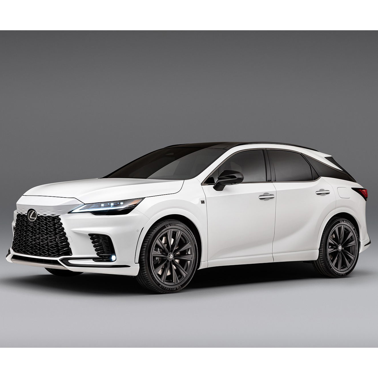 Used Lexus RX500H F-SPORT-3 4.1-6L Turbo 2024 Model Year AWD SUV Europe Import Left Hand Drive Panoramic Sunroof