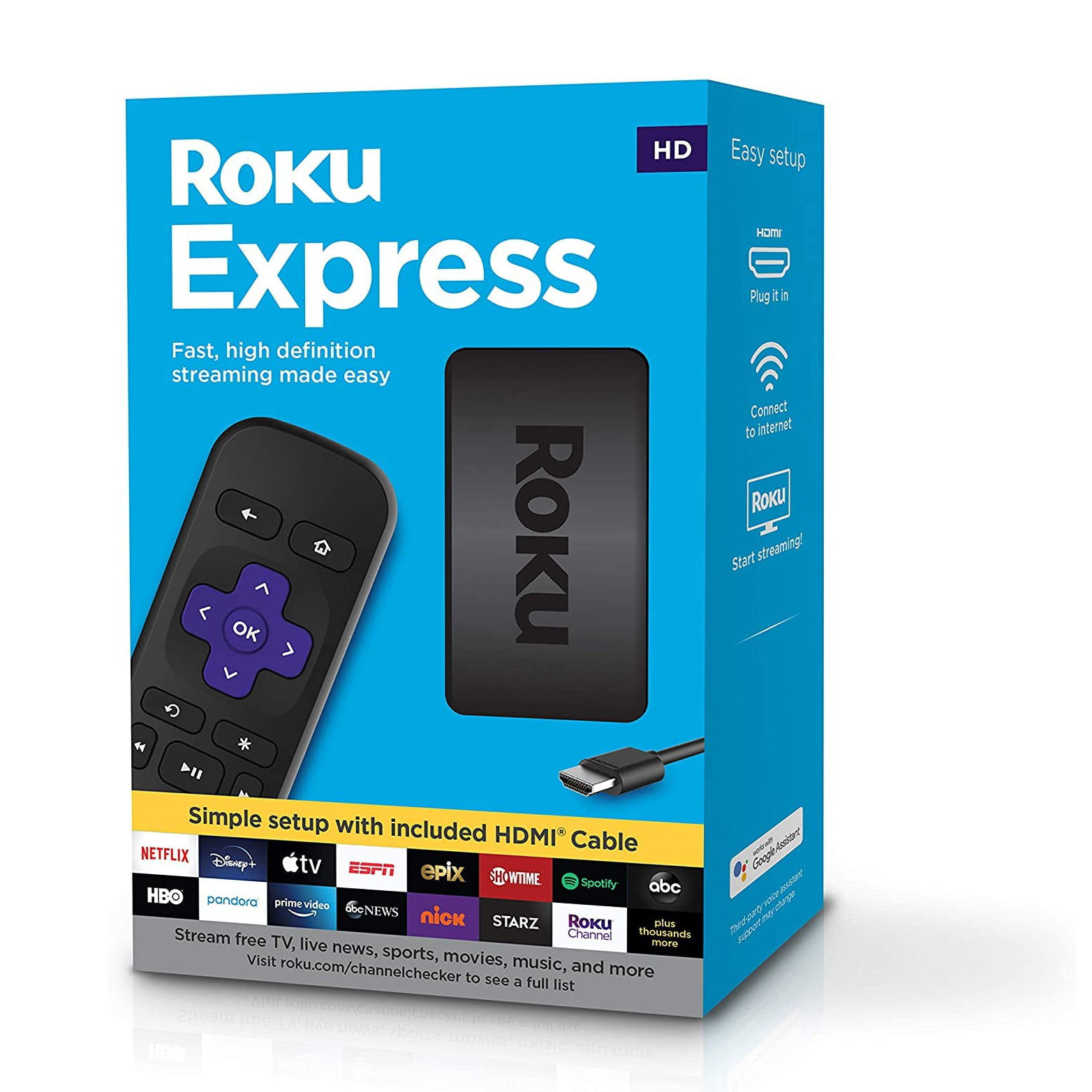 Roku Premiere 4K 3940RW Industrial Grade Streaming